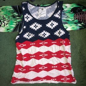American Flag Tank